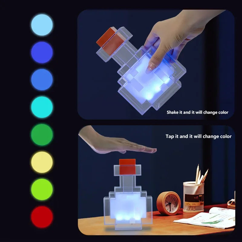 Pixel Potion LED: Color-Changing Mood Light