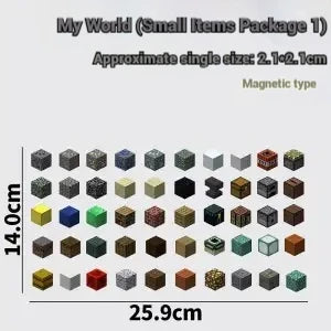 Pixel Inventory: Magnetic Decor Stickers