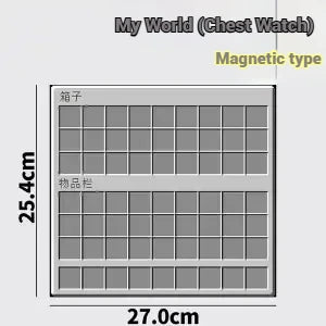 Pixel Inventory: Magnetic Decor Stickers