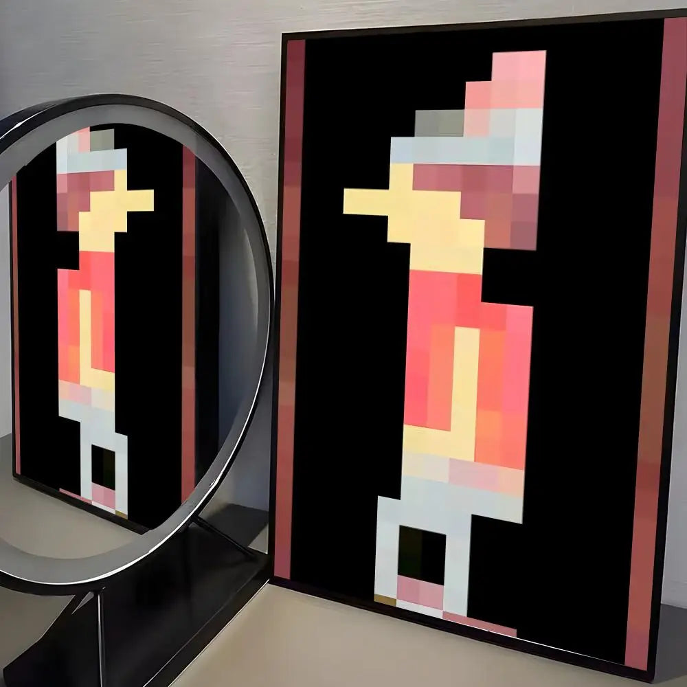 Pixel Masterpiece: Game-Art Wall Decor