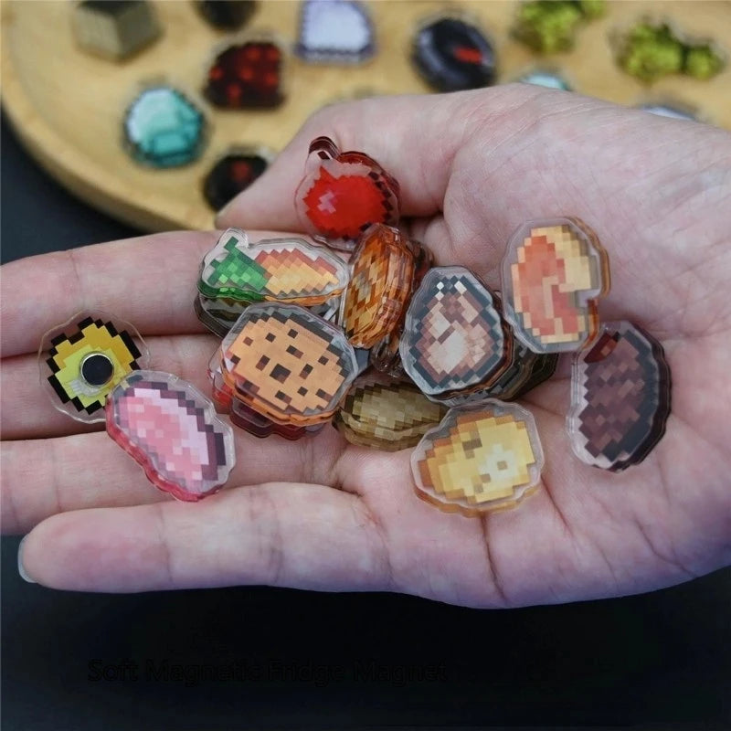 Pixel Inventory: Magnetic Decor Stickers