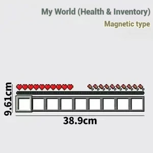 Pixel Inventory: Magnetic Decor Stickers