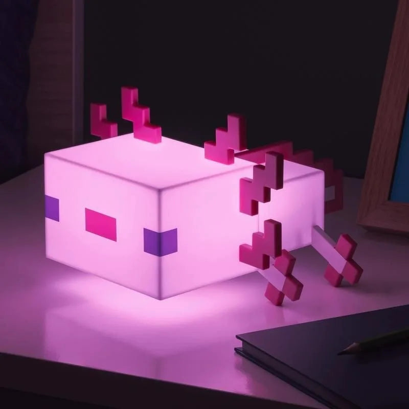 Pixel Axolotl LED: 5-Color Mood Light