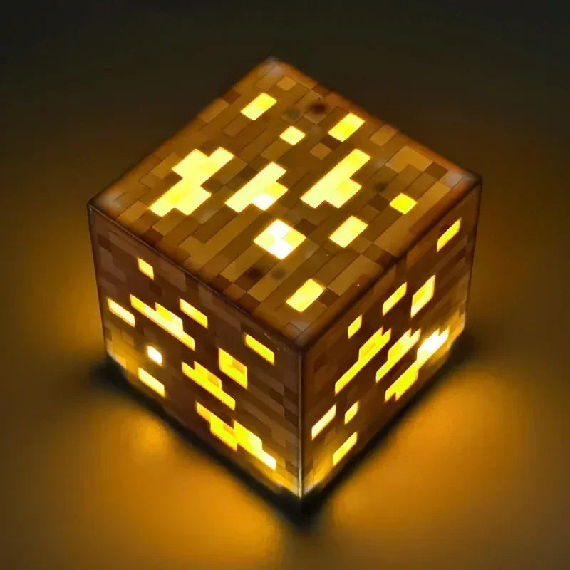 Pixel Ore LED Block: 4-in-1 Night Light