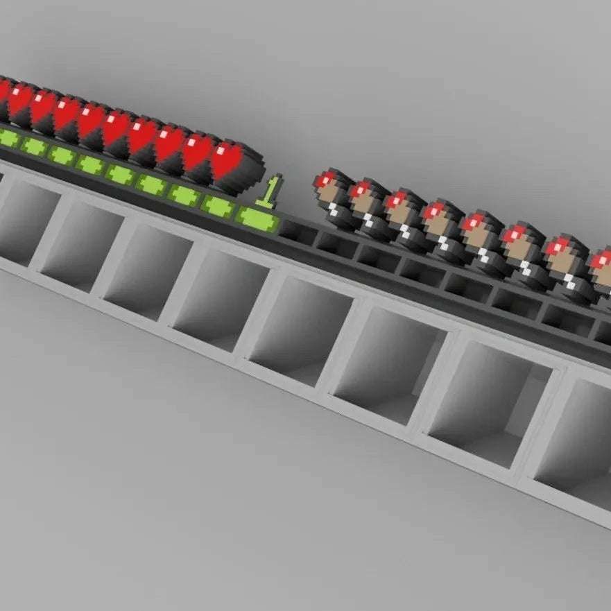 Pixel Health, Hunger and Inventory