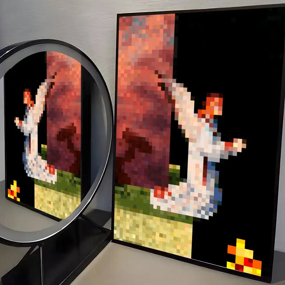 Pixel Masterpiece: Game-Art Wall Decor