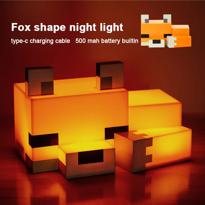 Pixel Fox Mood Lamp