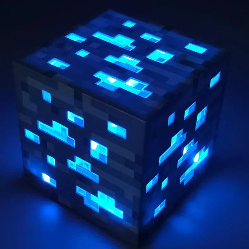 Pixel Ore LED Block: 4-in-1 Night Light