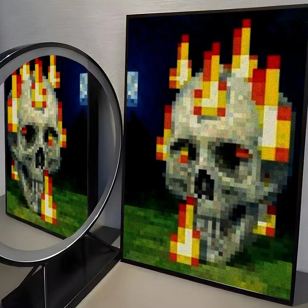 Pixel Masterpiece: Game-Art Wall Decor