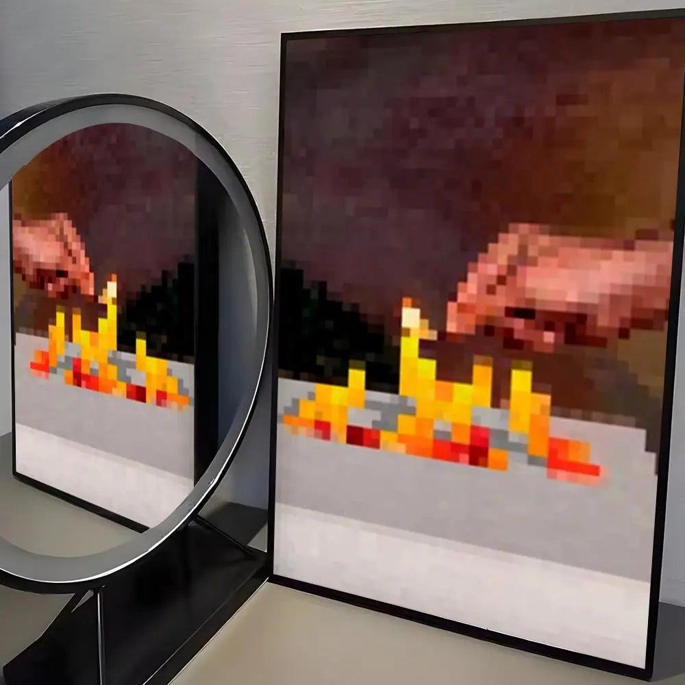 Pixel Masterpiece: Game-Art Wall Decor