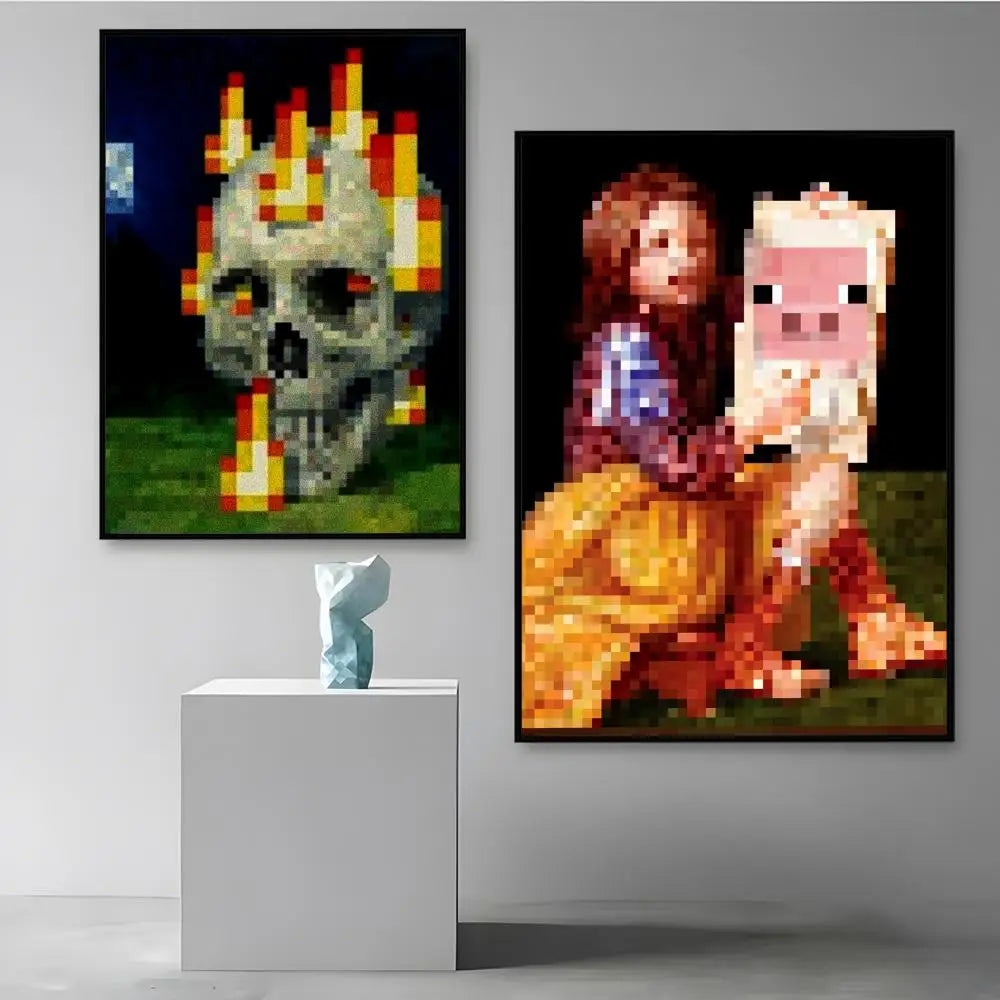 Pixel Masterpiece: Game-Art Wall Decor