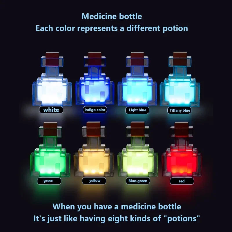 Pixel Potion LED: Color-Changing Mood Light