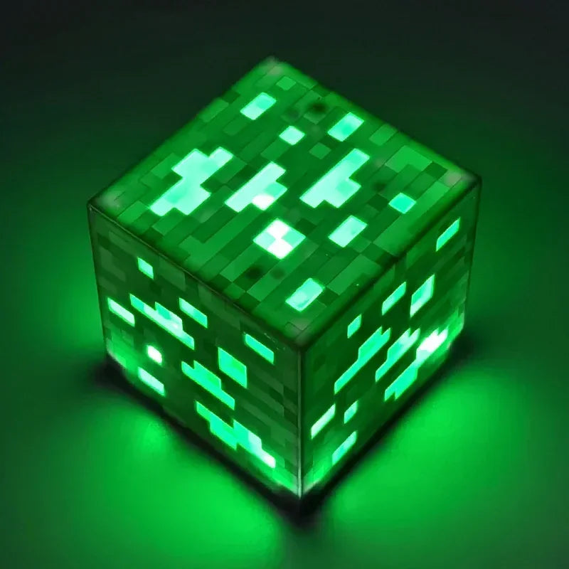Pixel Ore LED Block: 4-in-1 Night Light